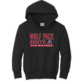 CT Wolfpack South Youth Core Fleece Pullover Hooded Sweatshirt