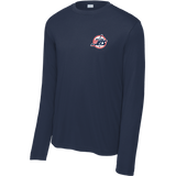 Metro Jr. Jets Youth Long Sleeve PosiCharge Competitor Tee